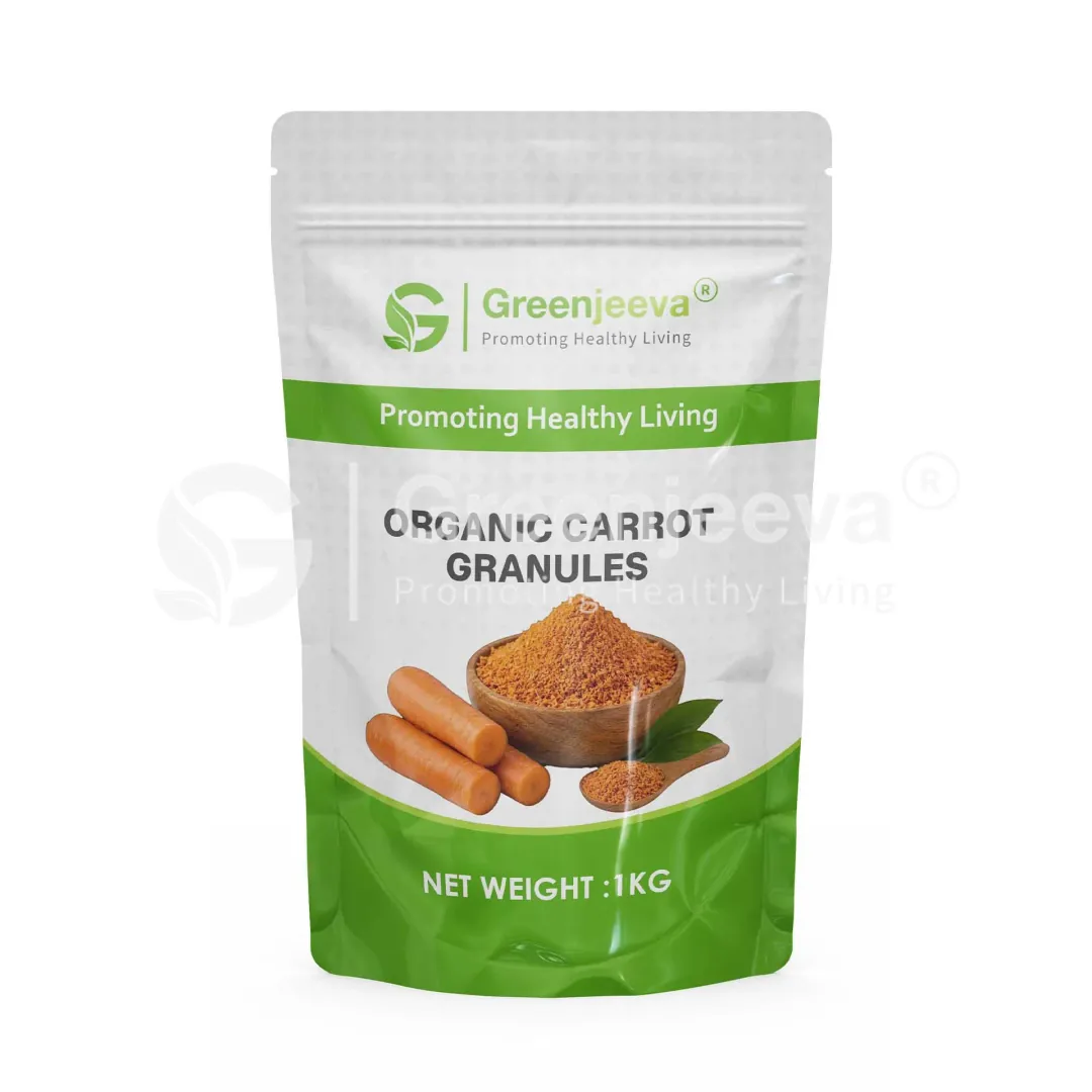 Organic Carrot Granules Pouch Organic Carrot Granules Pouch